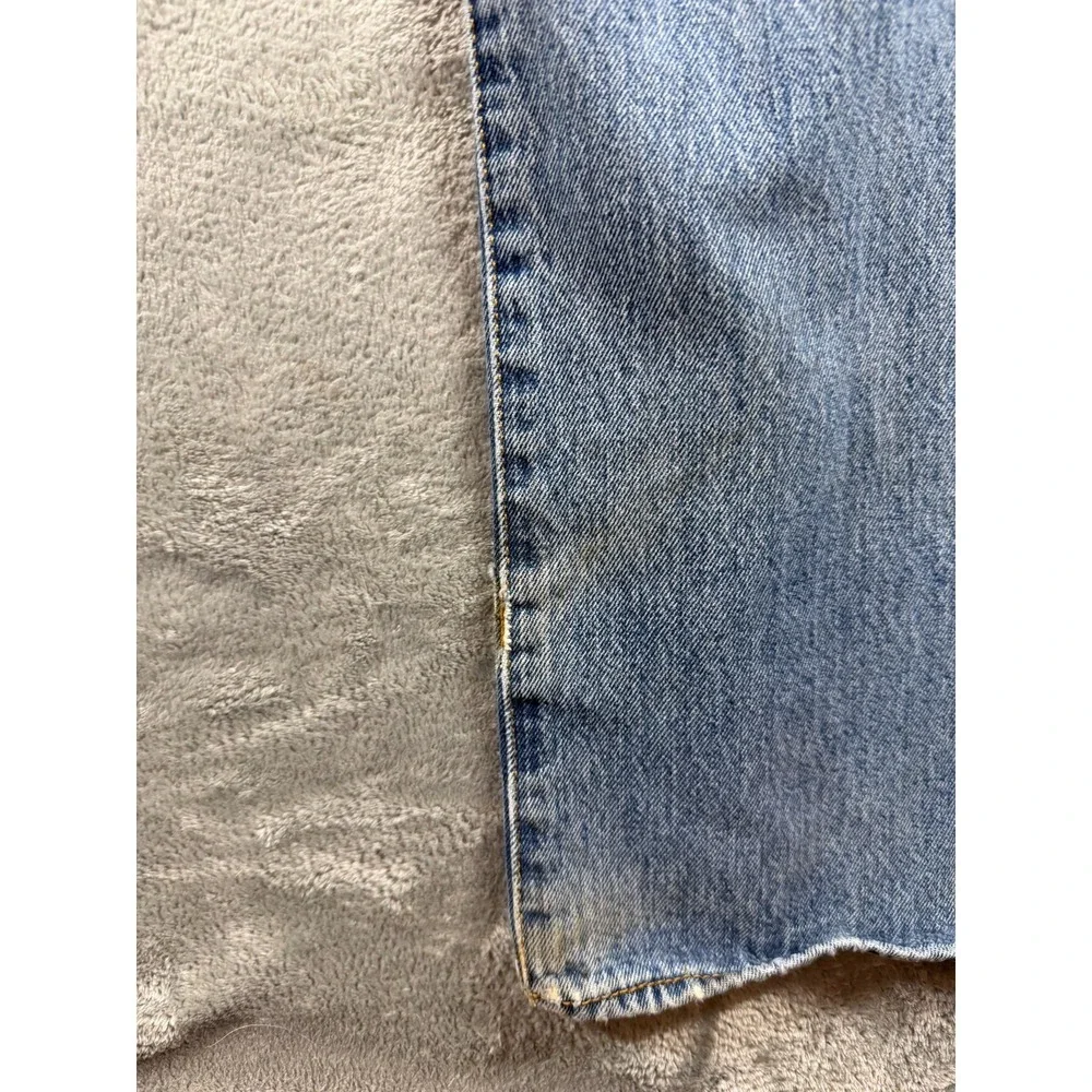 Levi's 501 Jeans 38x34‎ Distressed Grunge Y2K Skater Light Wash
